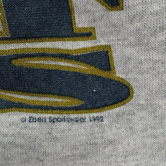 VTG 1992 Georgia Tech Yellow Jackets Sweatpants Adult L Trau & Loevner Made USA - Picture 4 of 9